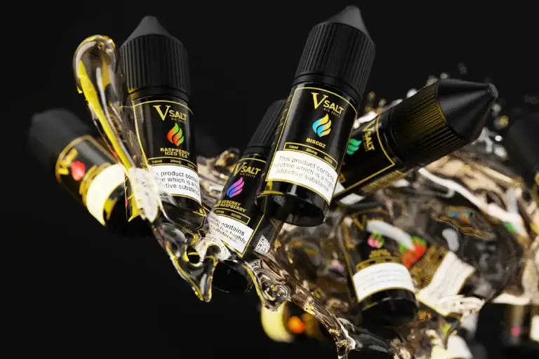 V salt nicotine salts
